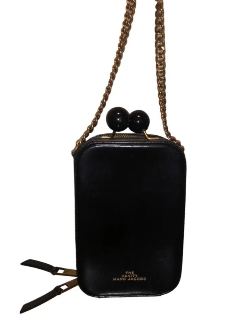 Marc Jacobs Vanity Leather Clutch bag